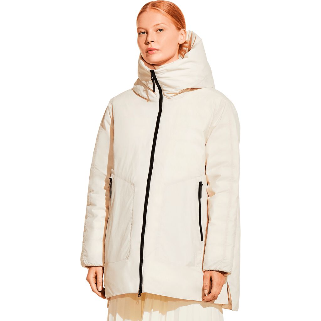 Jack Wolfskin TOKYO CAPE Vestes Femme Blanche - ZUOJHEM-96